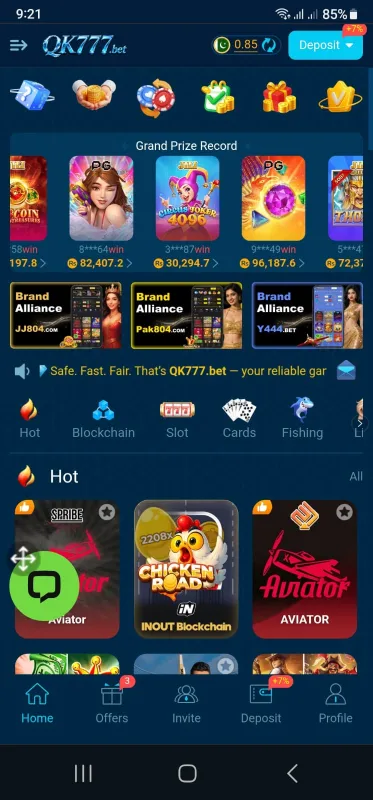 QK777 Game APK Download