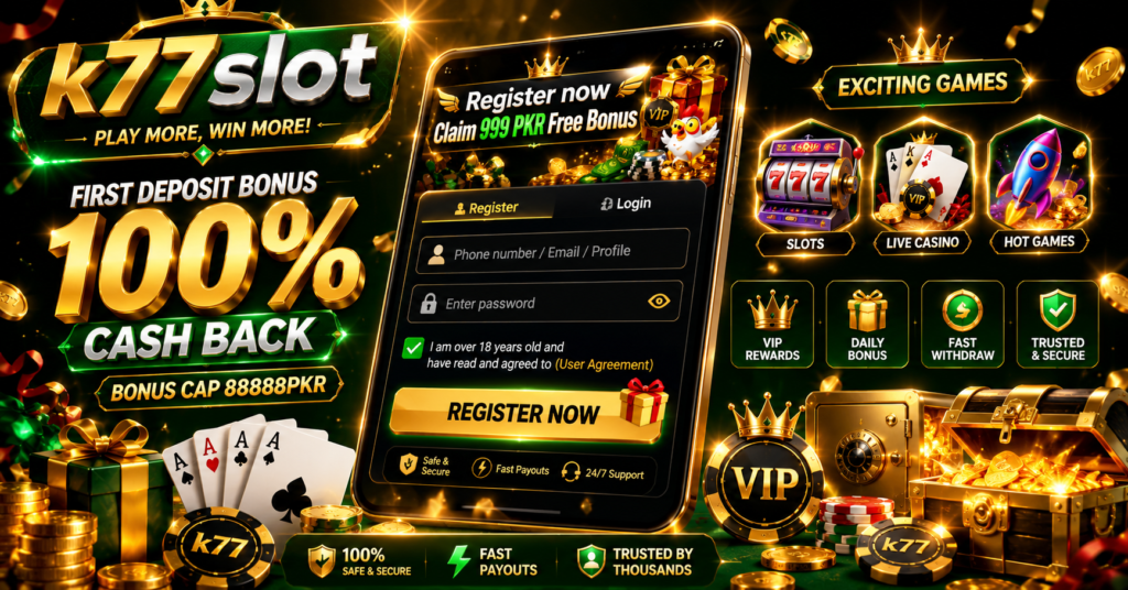Pakistan and enjoy exciting entertainment with rewarding features. Play anytime and explore real earning opportunities.

Join K77SLOT Game Pakistan and enjoy exciting entertainment with rewarding features. Play anytime and explore real earning opportunities.

Start writing

K77SLOT Game
